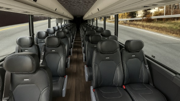 elmhurst 30 passenger minibus inside