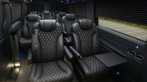 elmhurst sprinter van with driver rental